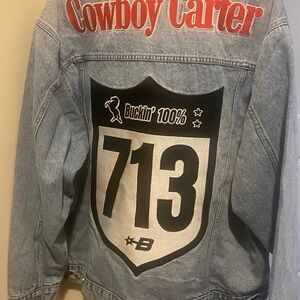 Beyoncé Cowboy Carter’s denim jacket
